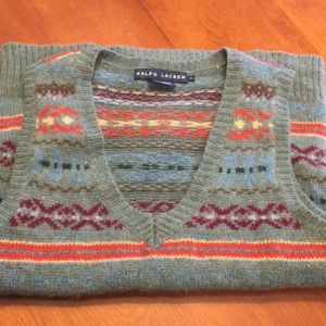 Wool and cashmere Ralph Lauren vest